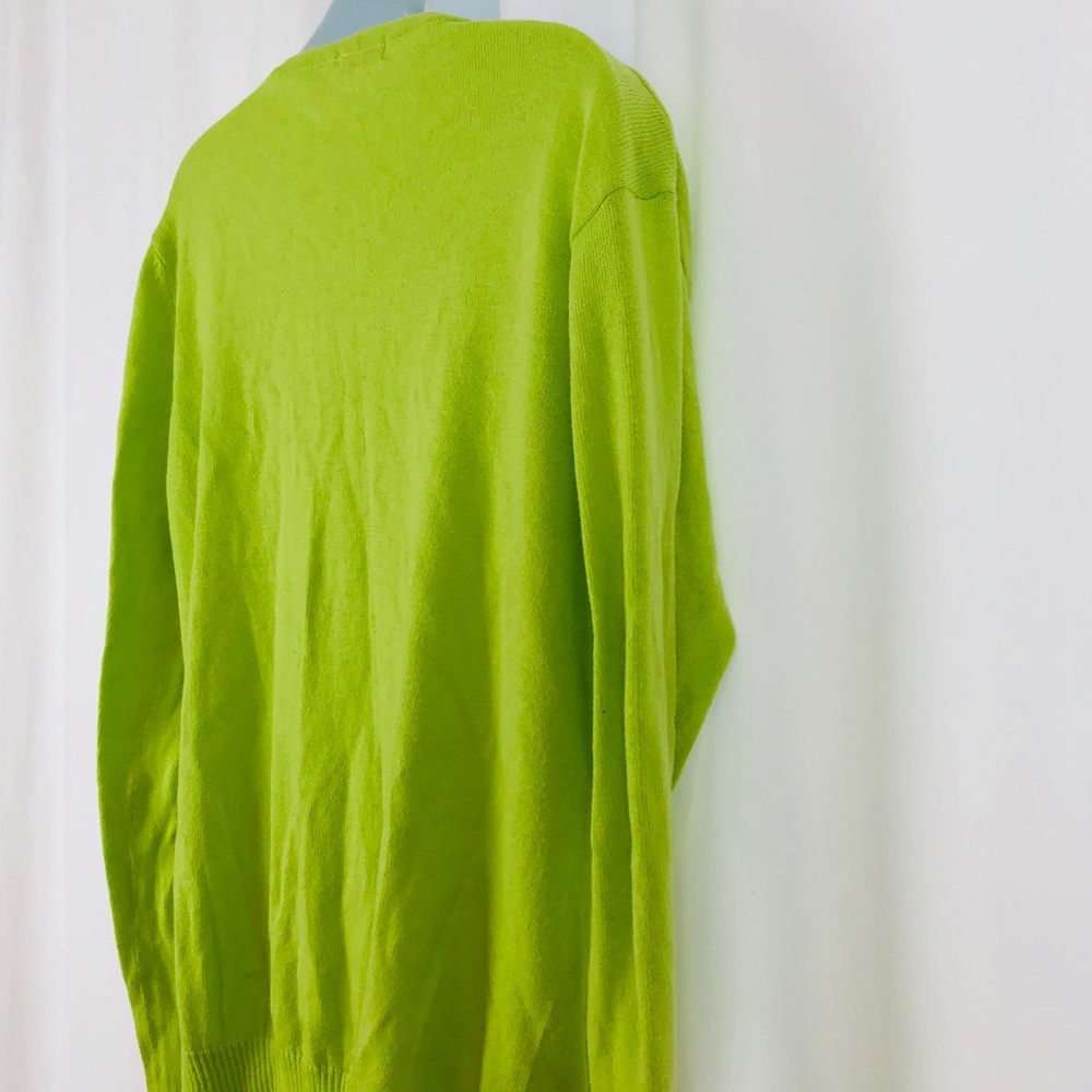 Bongo Cotton button front cardigan sweater L - Picture 11 of 14